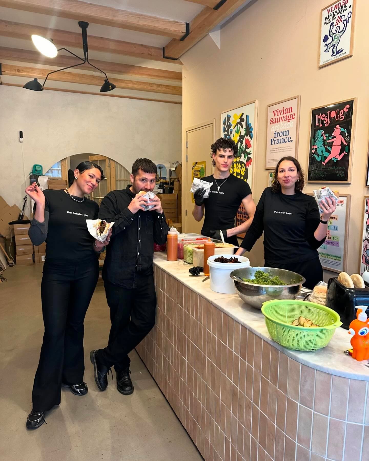 Sanaa's Kitchen team moment