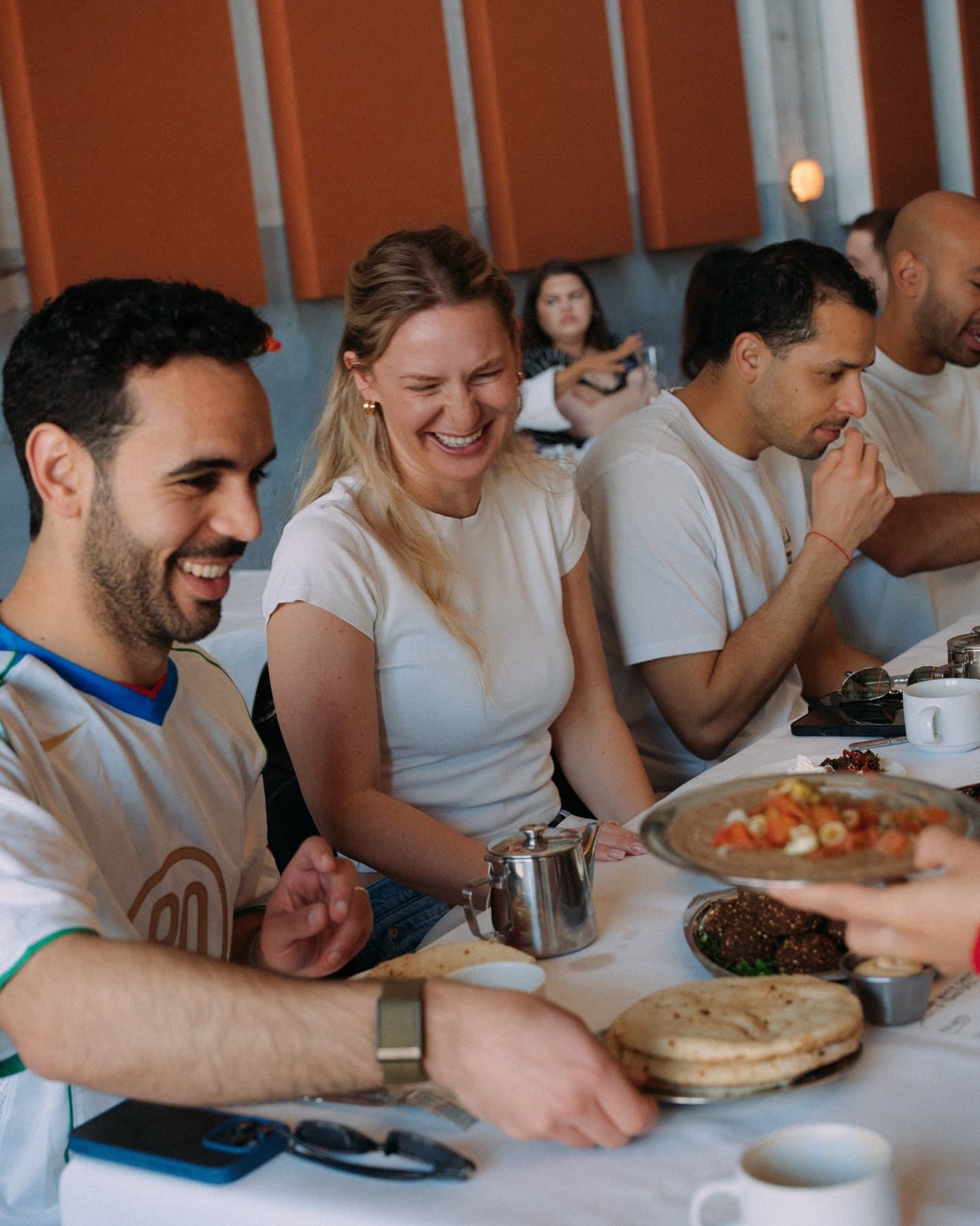 Guests around the table