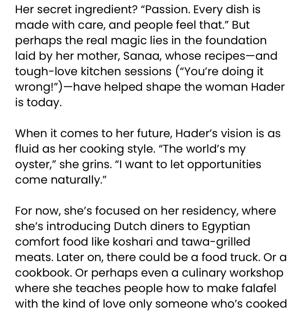 CairoScene / SceneEats founder reflection