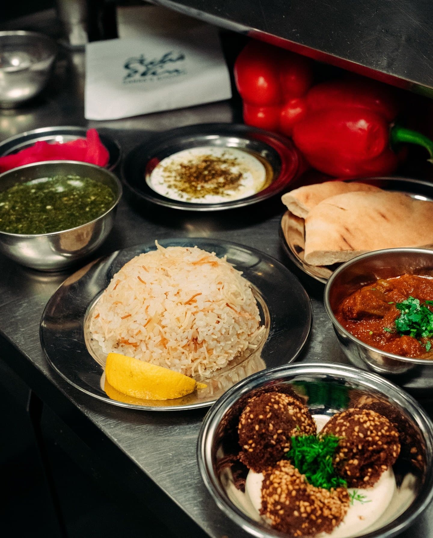 Ful & spreads at Sanaa's Kitchen